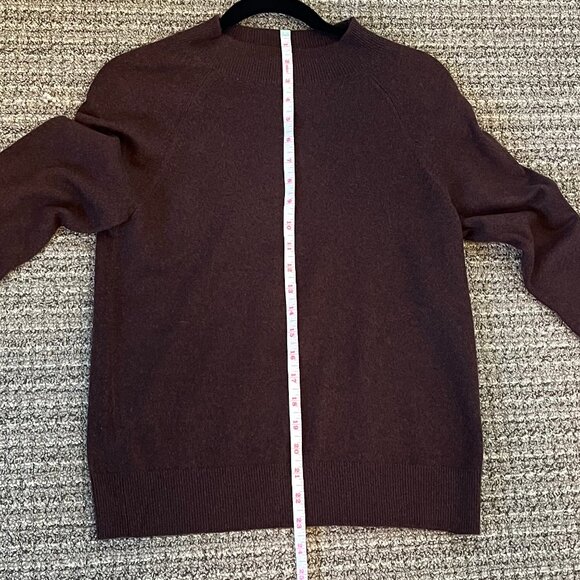 Everlane Cashmere Shrunken Mockneck Sweater in Brown - Picture 5 of 7